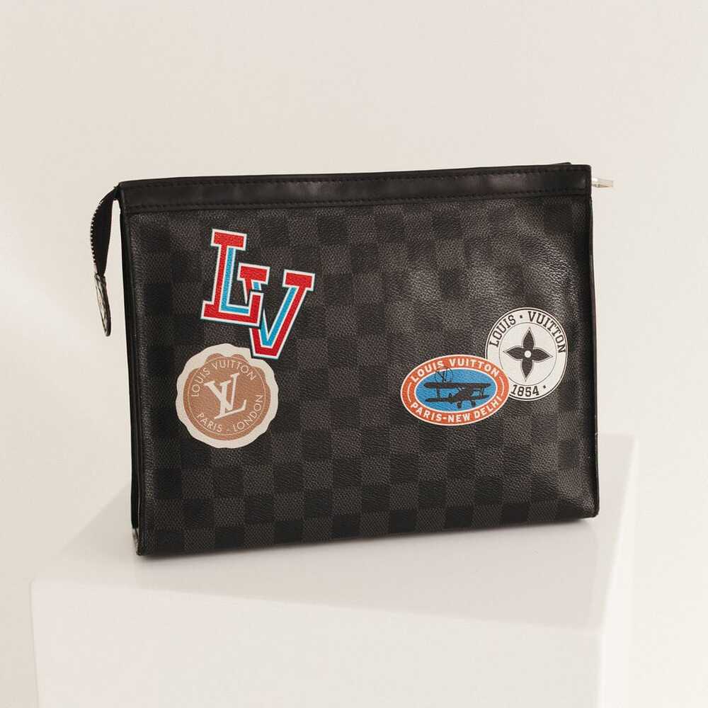 Louis Vuitton Pochette Voyage Limited Edition Damier Graphite League MM image 4